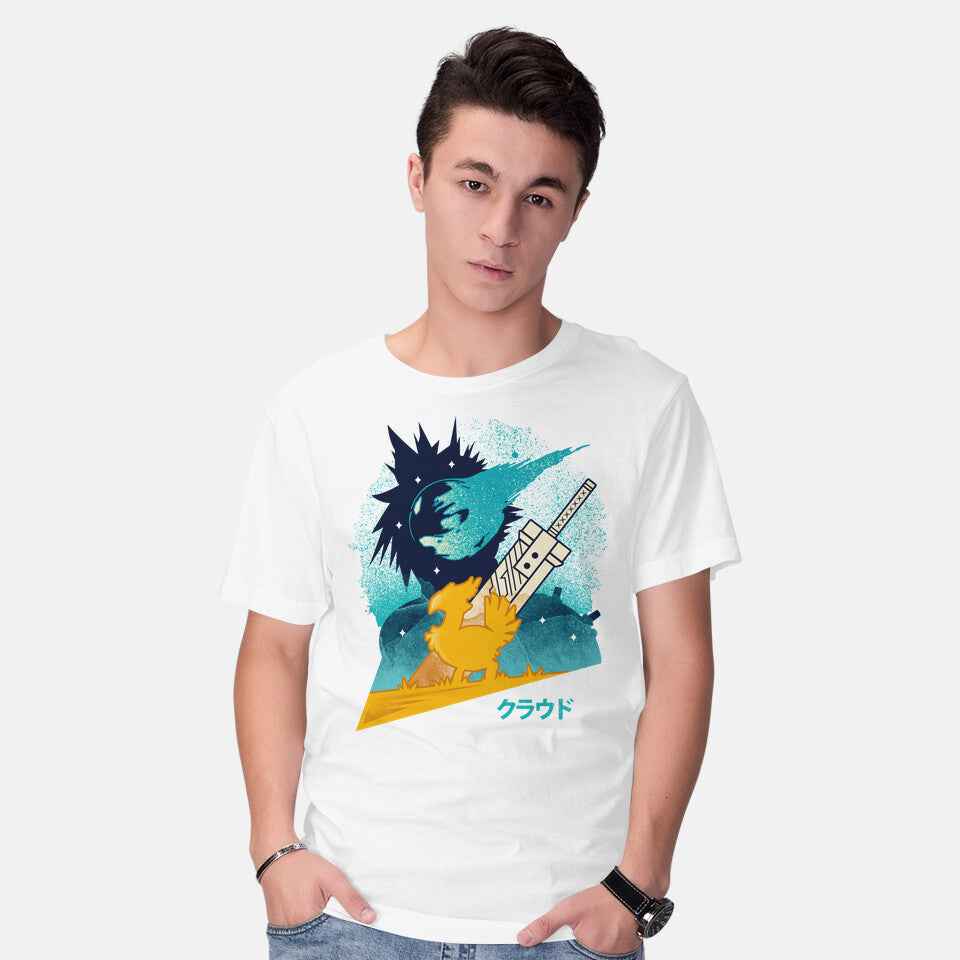Cloud And Chocobo – Gaming Graphic T-Shirt