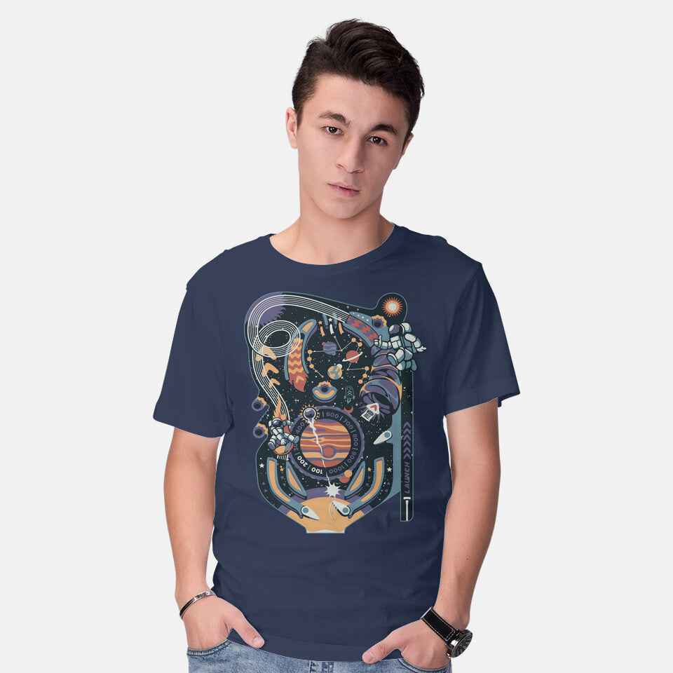 Pinball Space Machine – Gaming Graphic T-Shirt