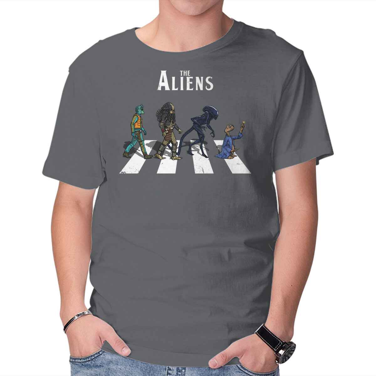The Aliens – Sci-Fi Graphic T-Shirt