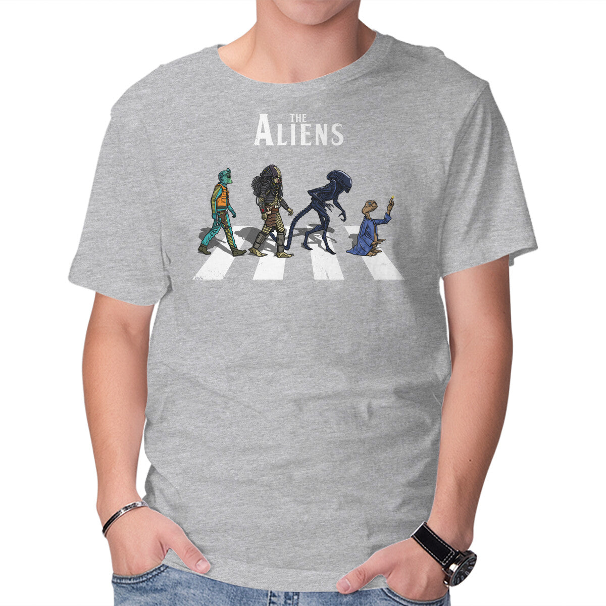 The Aliens – Sci-Fi Graphic T-Shirt