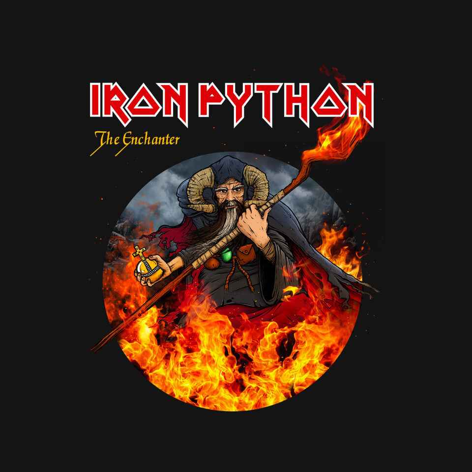 Iron Python – Music Graphic T-Shirt