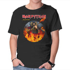 Iron Python – Music Graphic T-Shirt in black, product display