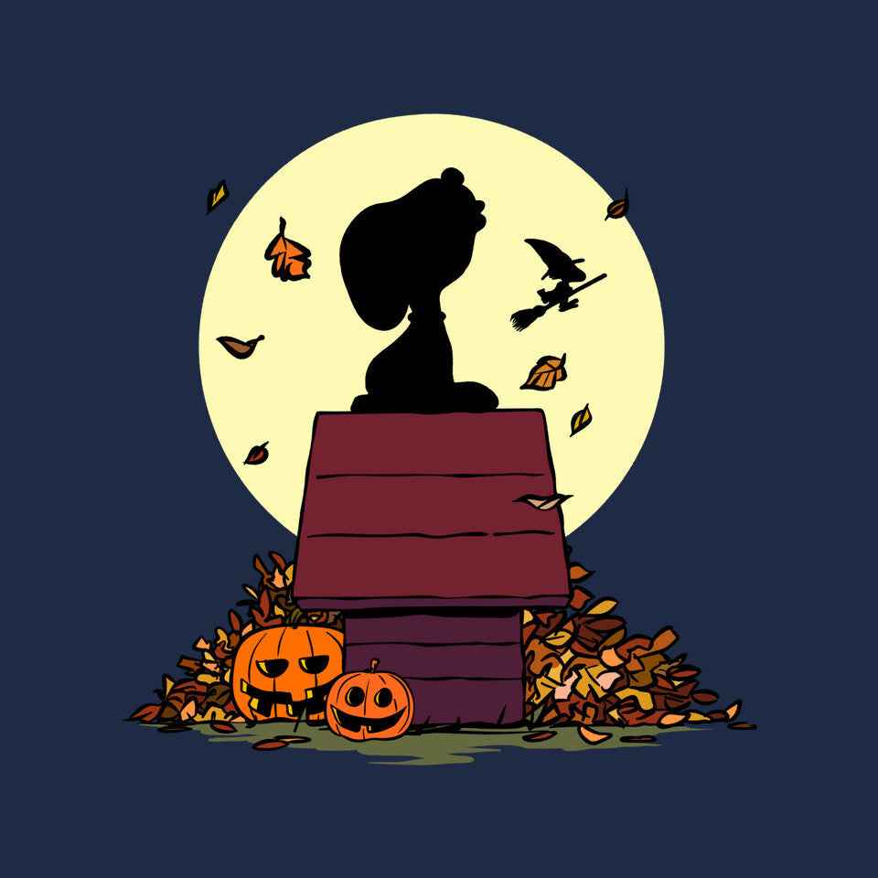 Halloween Vibes – Dog Graphic T-Shirt