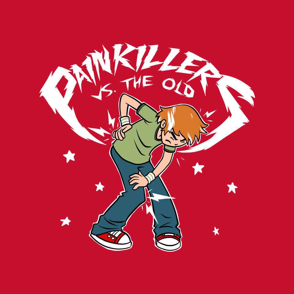 Painkillers Vs The Old – Music Graphic T-Shirt