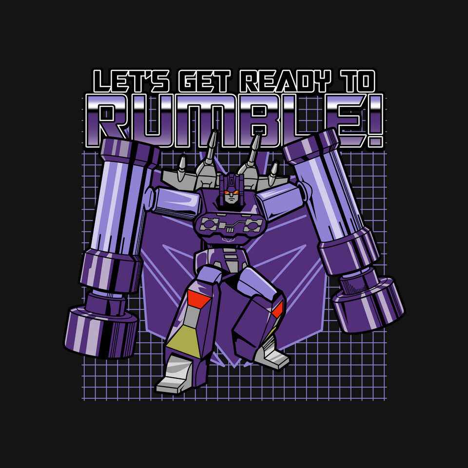 Let's Get Ready To Rumble – Sci-Fi Graphic T-Shirt
