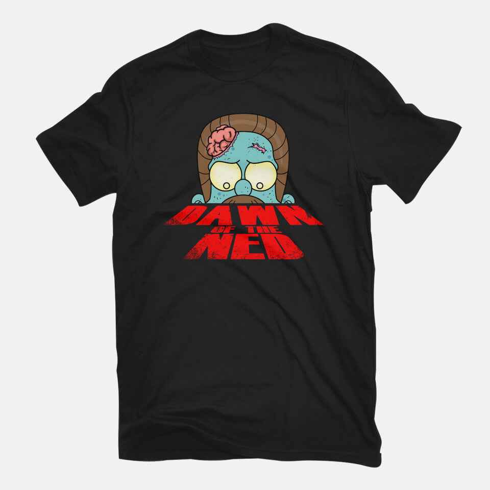 Dawn Of The Ned – Horror Graphic T-Shirt