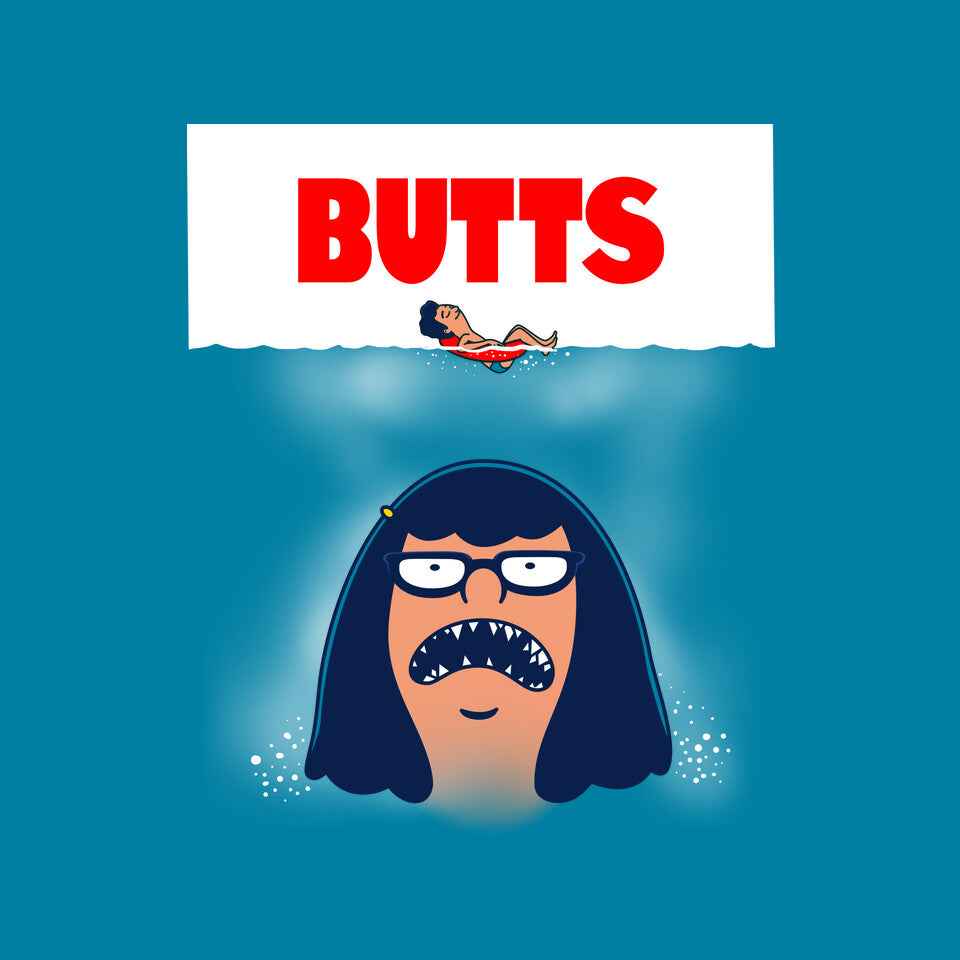 Butt Shark – Funny Graphic T-Shirt