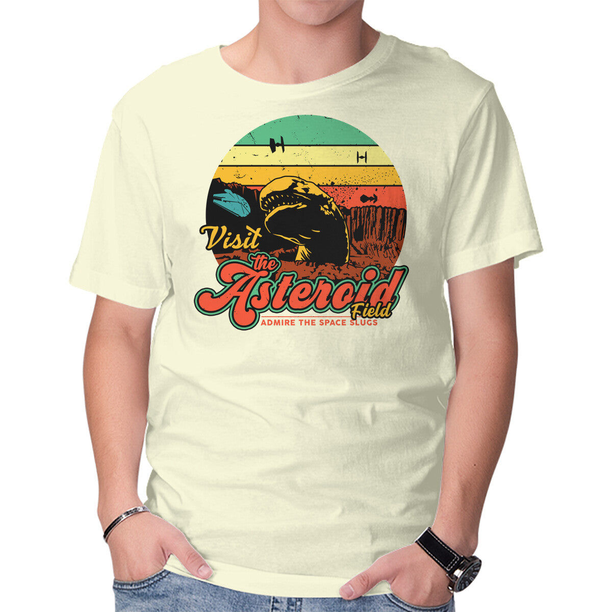 The Asteroid Field – Sci-Fi Graphic T-Shirt