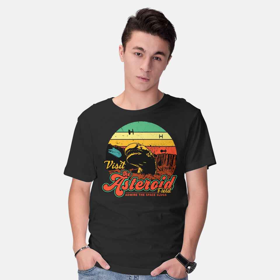 The Asteroid Field – Sci-Fi Graphic T-Shirt
