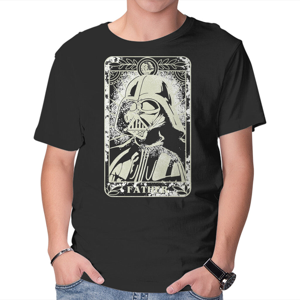 The Father – Sci-Fi Graphic T-Shirt in black, product display