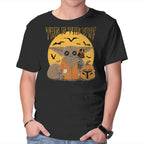 Treat Is The Way – Halloween Graphic T-Shirt in black, product display