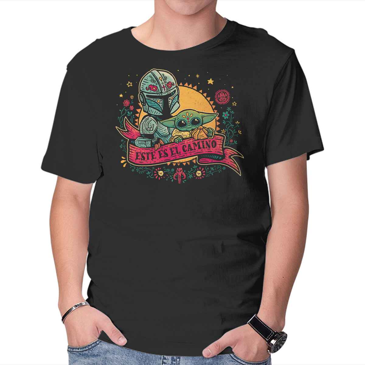 Este Es El Camino – Sci-Fi Graphic T-Shirt