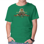 Martian Goldwyn Mayer – Sci-Fi Graphic T-Shirt in green, product display
