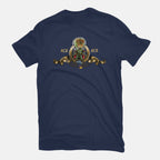 Martian Goldwyn Mayer – Sci-Fi Graphic T-Shirt in navy, flat-lay product view