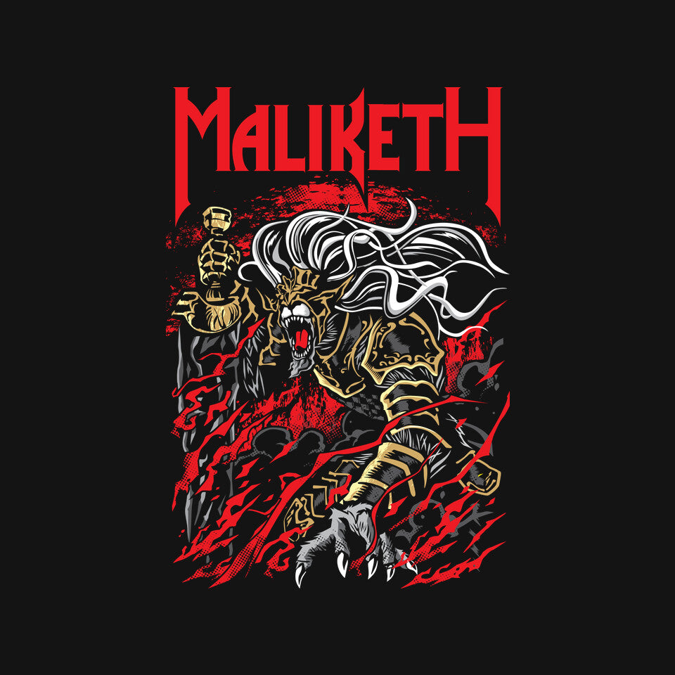 Black Blade – Gaming Graphic T-Shirt design artwork for black graphic T-shirt