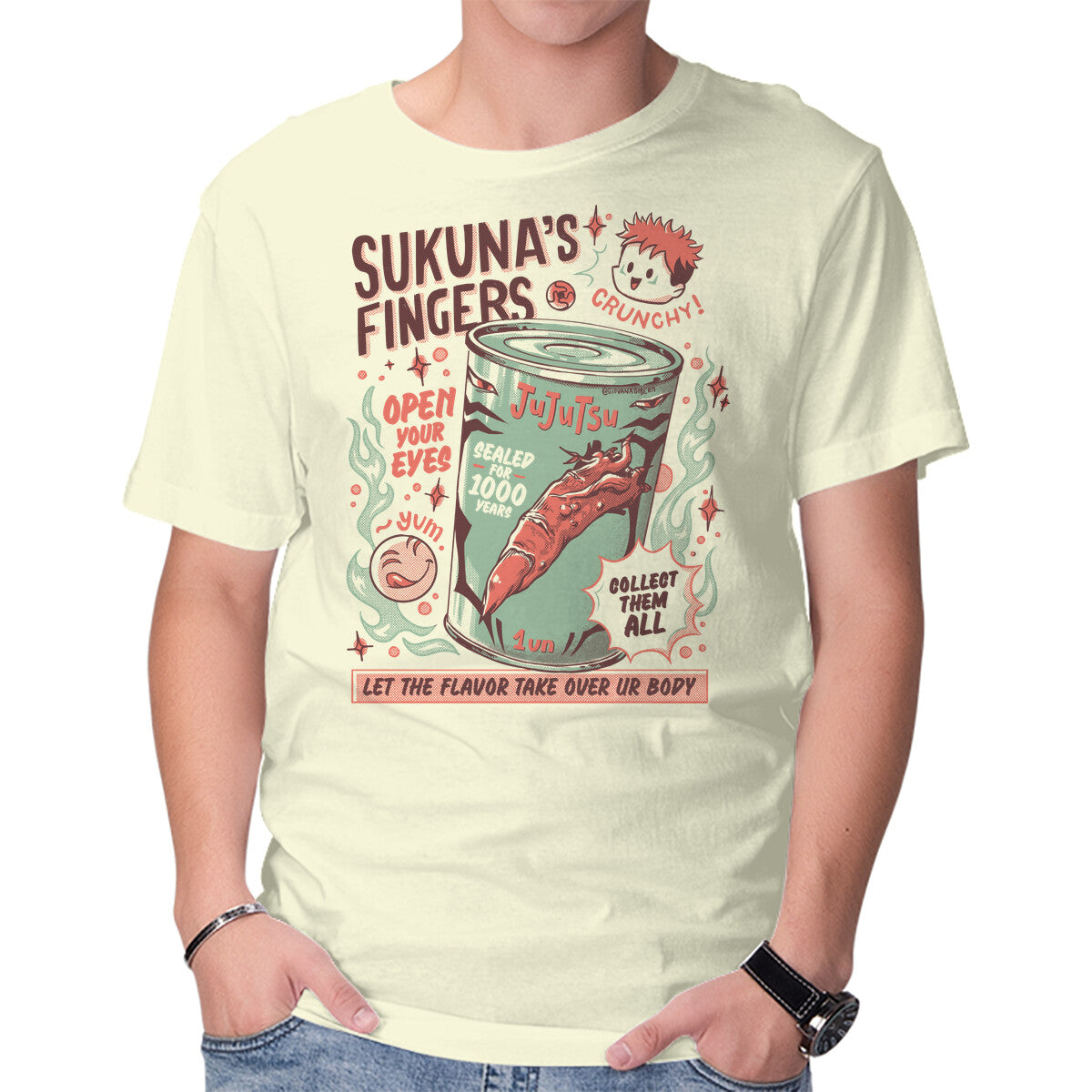 Cursed Meal – Anime Graphic T-Shirt