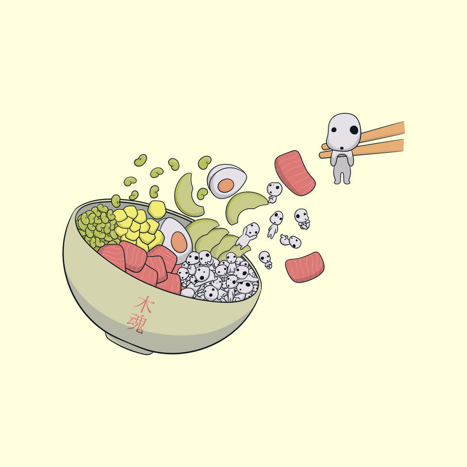 Kodama Poke – Anime Graphic T-Shirt