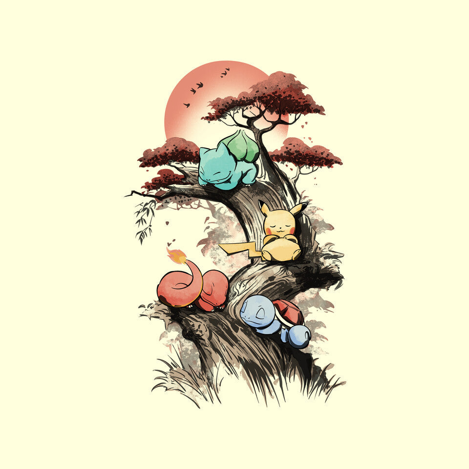 Starters Under The Sun – Anime Graphic T-Shirt