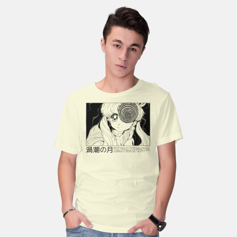 Swirl Moon – Anime Graphic T-Shirt