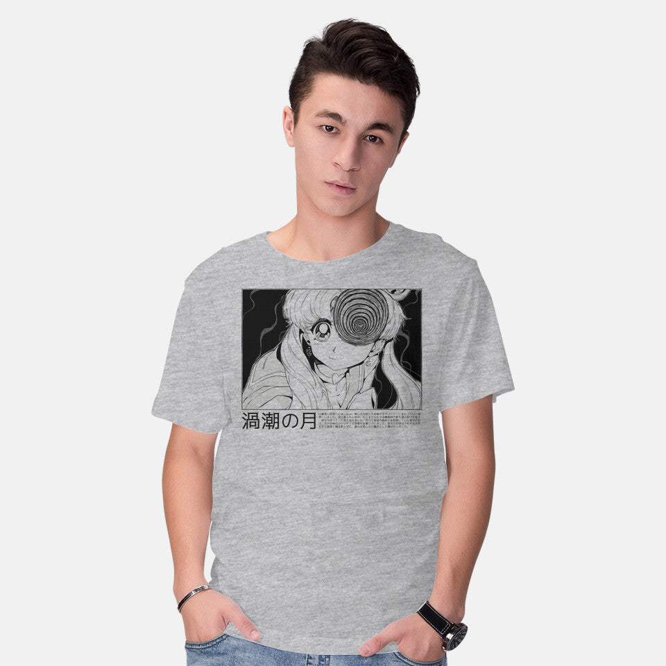 Swirl Moon – Anime Graphic T-Shirt