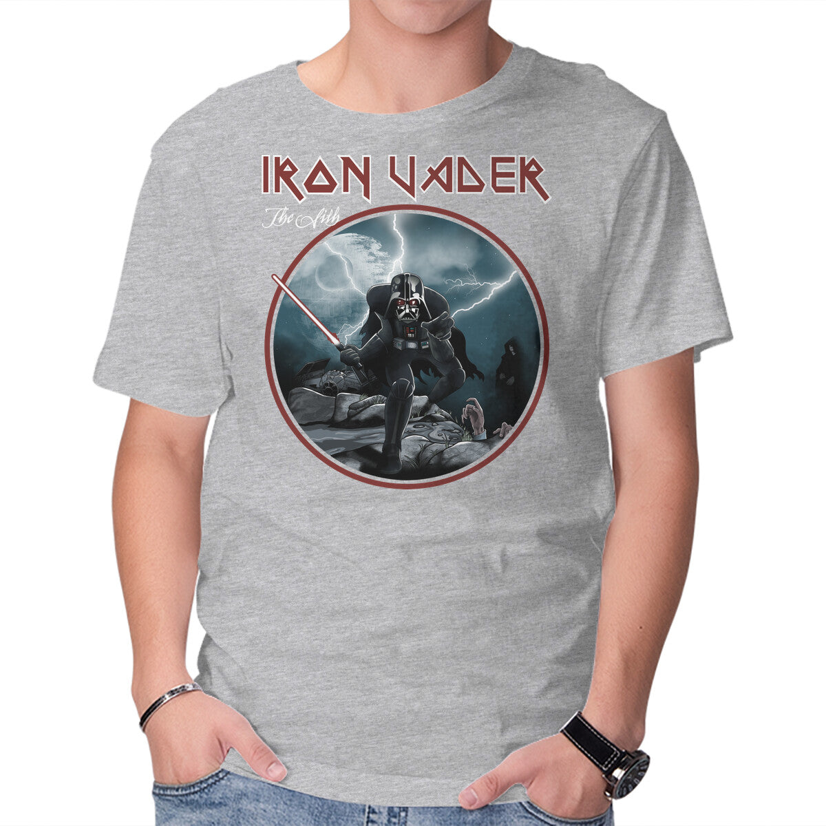 Iron Vader – Sci-Fi Graphic T-Shirt