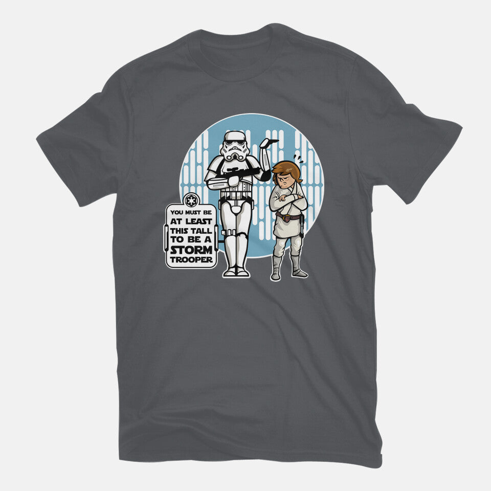 This Tall – Sci-Fi Graphic T-Shirt in charcoal, flat-lay product view