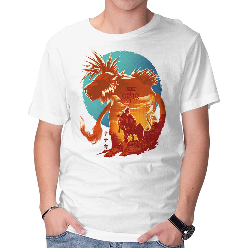 Midnight XIII – Dog Graphic T-Shirt in white, product display