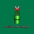 Pipe – Gaming Graphic T-Shirt design artwork for green graphic T-shirt