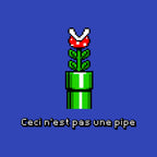 Pipe – Gaming Graphic T-Shirt design artwork for royal blue graphic T-shirt