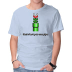 Pipe – Gaming Graphic T-Shirt in blue, product display