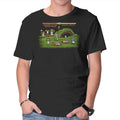 The Final Fight – Gaming Graphic T-Shirt in black, product display