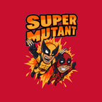 Super Mutant – Movie Graphic T-Shirt design artwork for red graphic T-shirt
