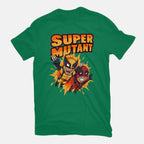 Super Mutant – Movie Graphic T-Shirt in green, flat-lay product view