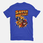 Super Mutant – Movie Graphic T-Shirt in royal blue, flat-lay product view