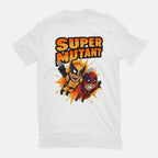 Super Mutant – Movie Graphic T-Shirt in white, flat-lay product view