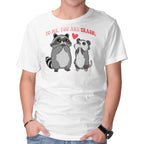 To Me You Are Trash – Animal Graphic T-Shirt in white, product display