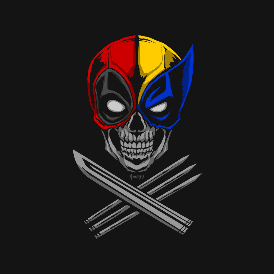 Crossmutants – Movie Graphic T-Shirt design artwork for black graphic T-shirt