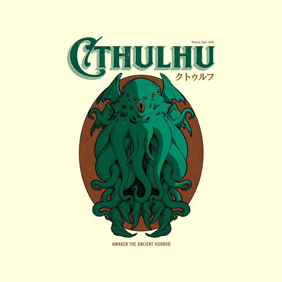 Cthulhu Magazine – Horror Graphic T-Shirt