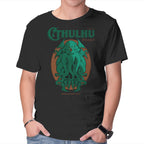 Cthulhu Magazine – Horror Graphic T-Shirt in black, product display