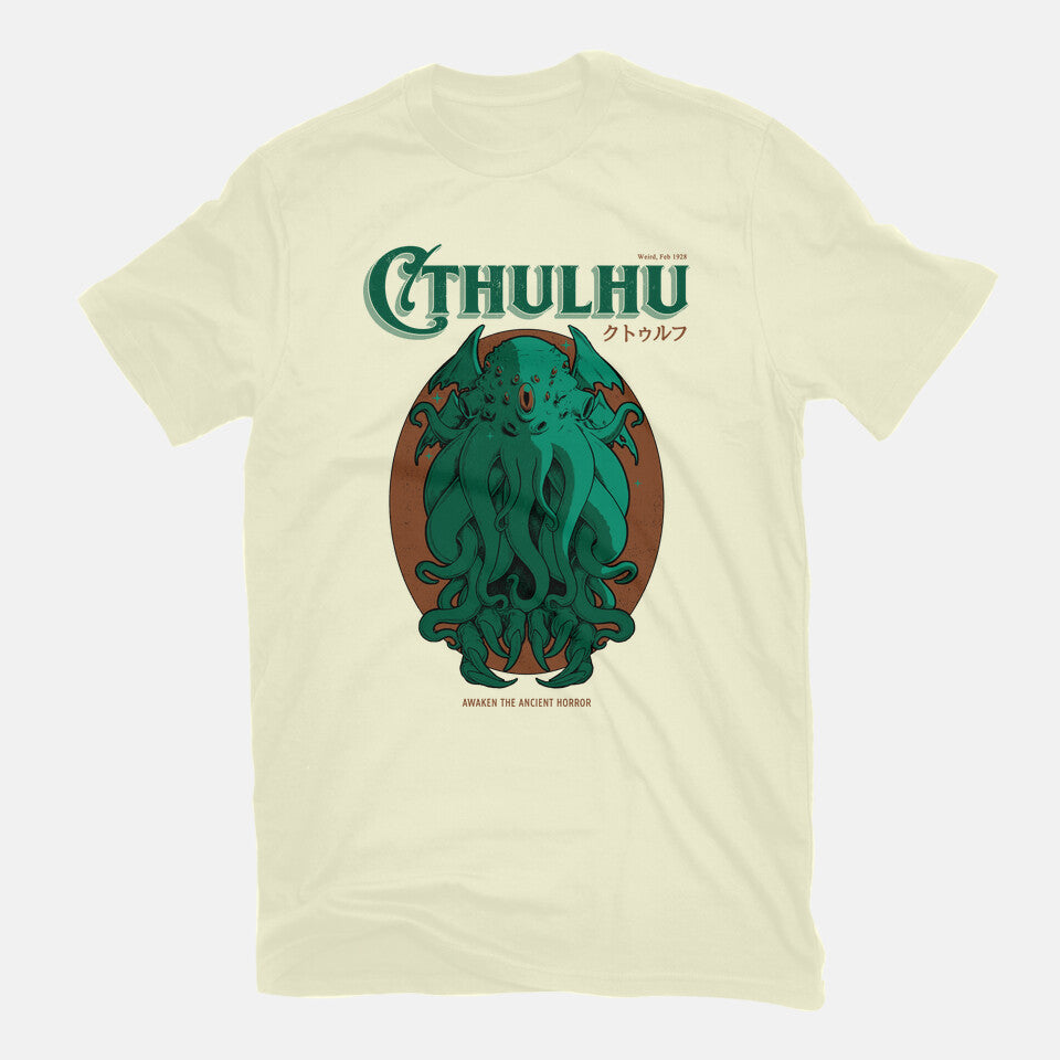 Cthulhu Magazine – Horror Graphic T-Shirt