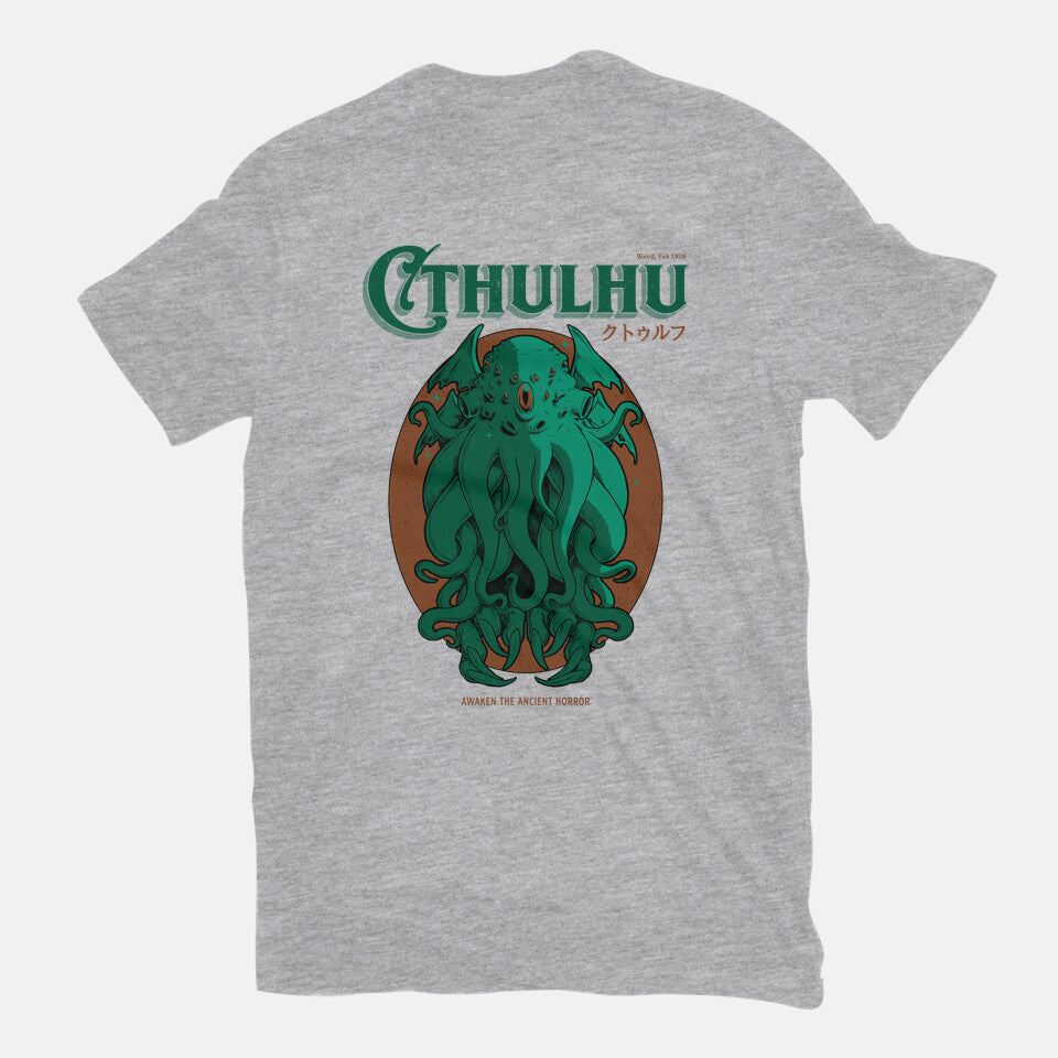 Cthulhu Magazine – Horror Graphic T-Shirt