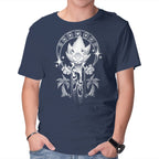 Seven Chaos – Gaming Graphic T-Shirt in navy, product display