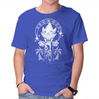 Seven Chaos – Gaming Graphic T-Shirt in royal blue, product display