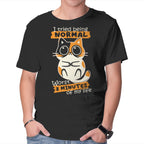 Normal To Worst – Cat Graphic T-Shirt in black, product display
