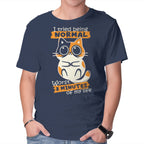 Normal To Worst – Cat Graphic T-Shirt in navy, product display