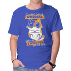 Normal To Worst – Cat Graphic T-Shirt in royal blue, product display