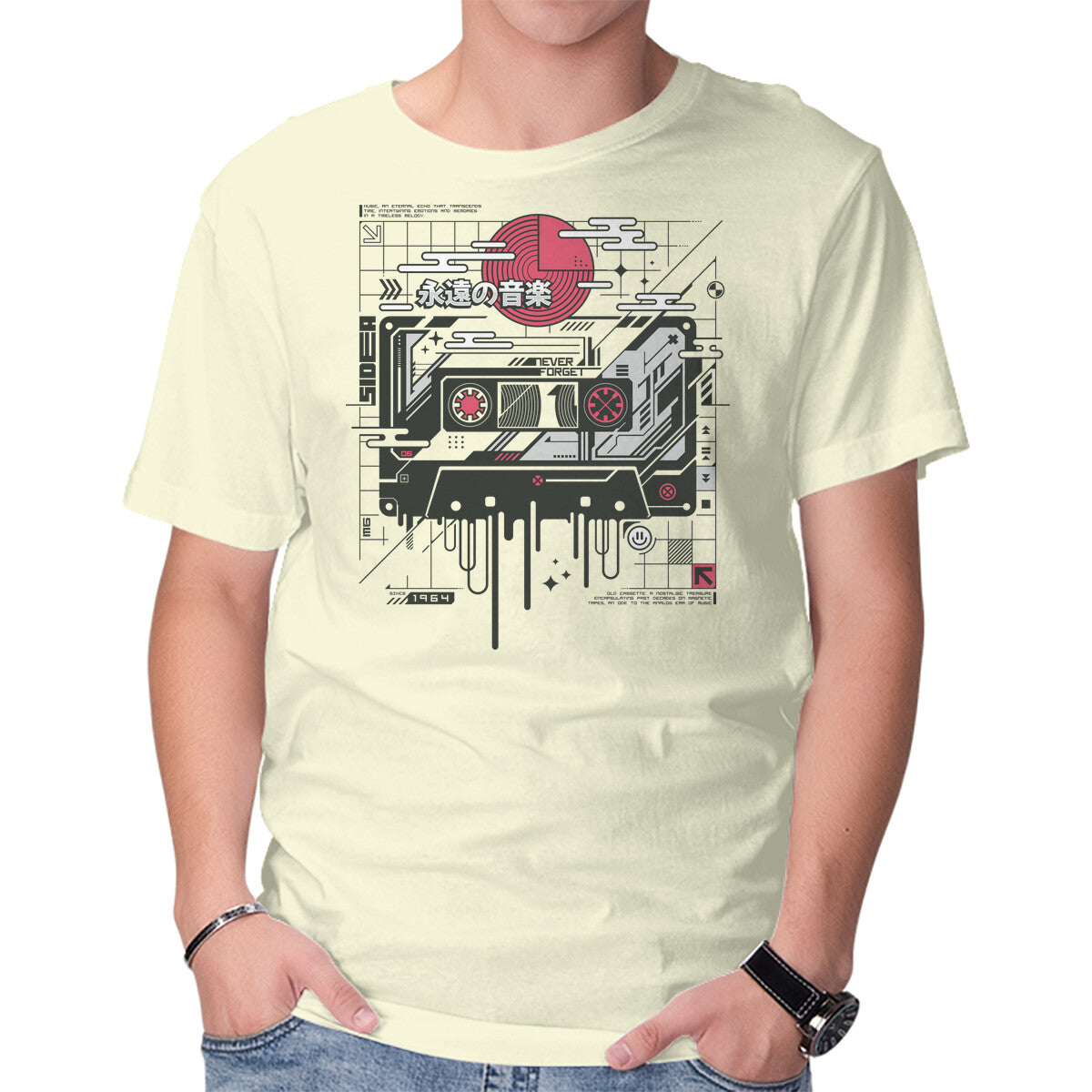 Retro Cassette – Music Graphic T-Shirt