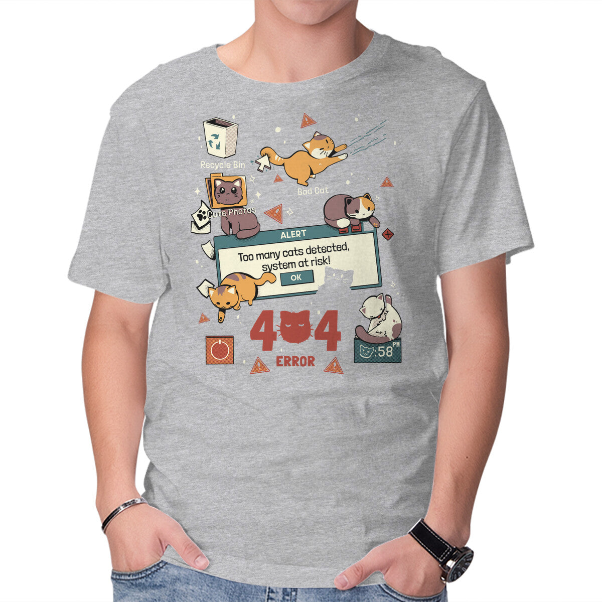 Too Many Cats Alert – Cat Graphic T-Shirt