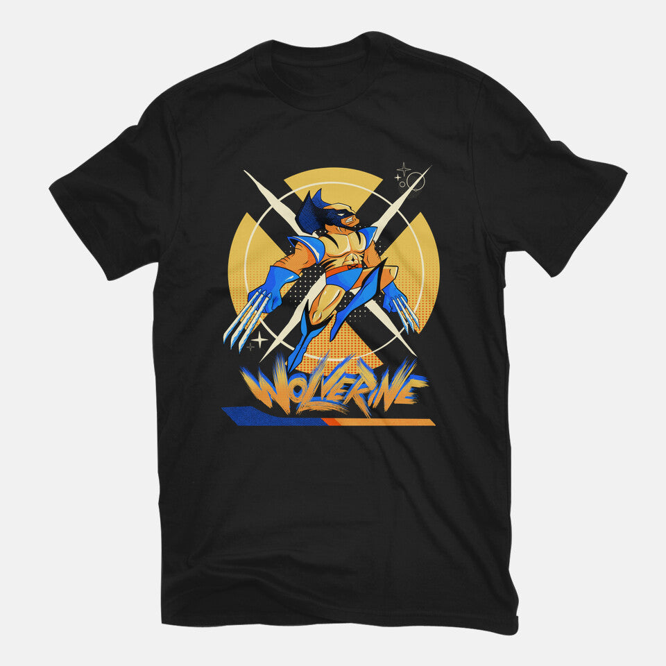 X Men 97 – Sci-Fi Graphic T-Shirt in black, flat-lay product view