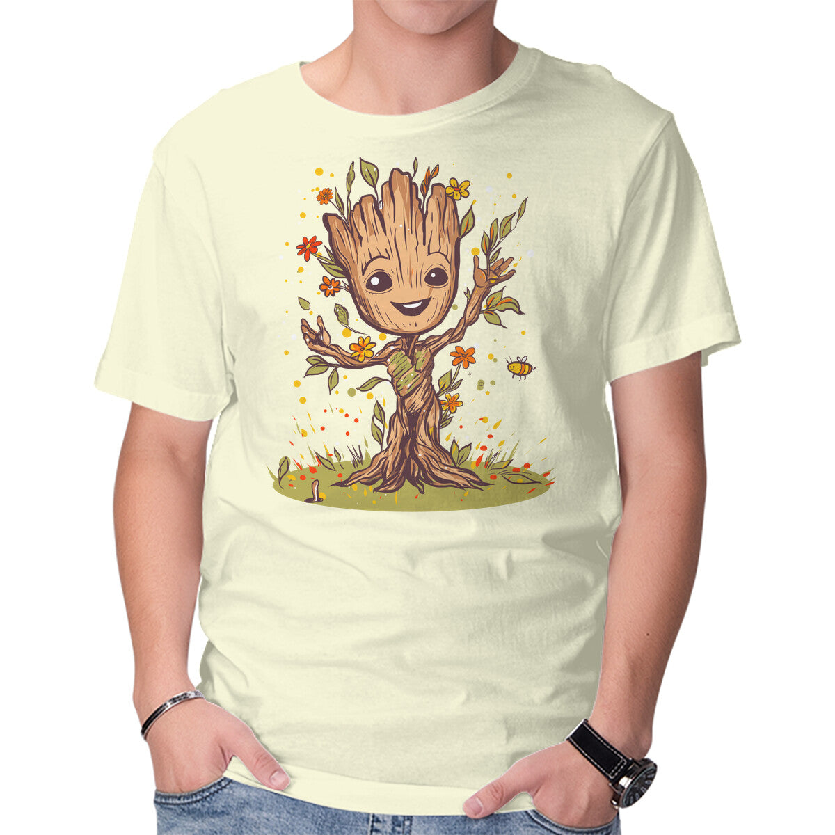 I Am Spring – Sci-Fi Graphic T-Shirt